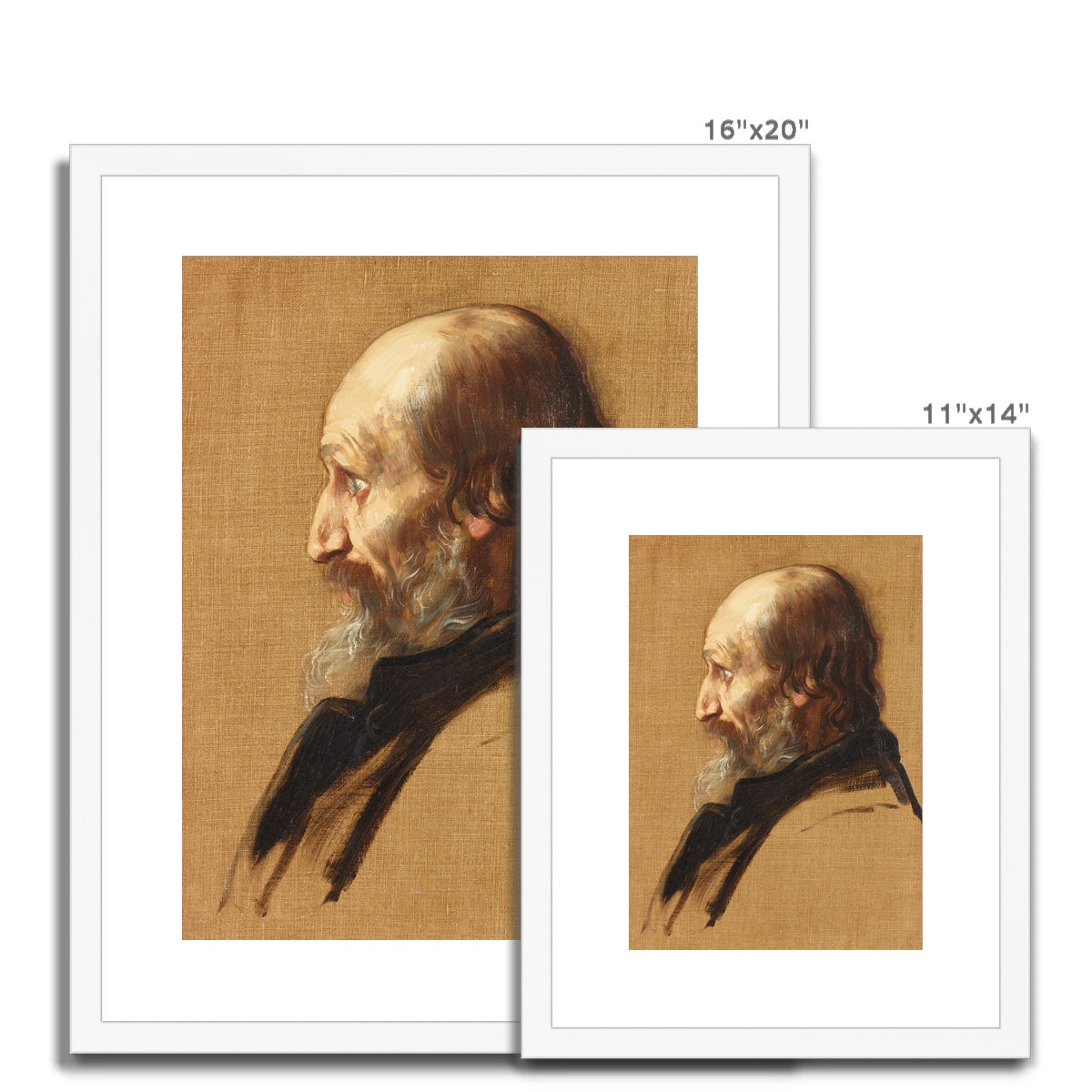 Fine Art Print Framed & Mounted - Thomas Dixon by Alphones Legros