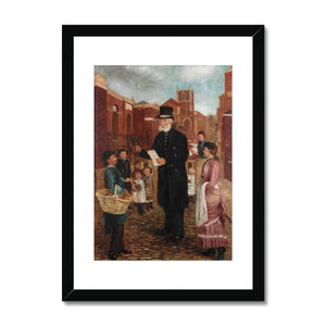 Fine Art Print Framed & Mounted - Tommy Sanderson, Town Crier by J. Gillis Brown